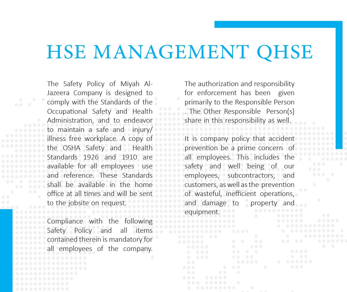 HSE MANAGEMENT